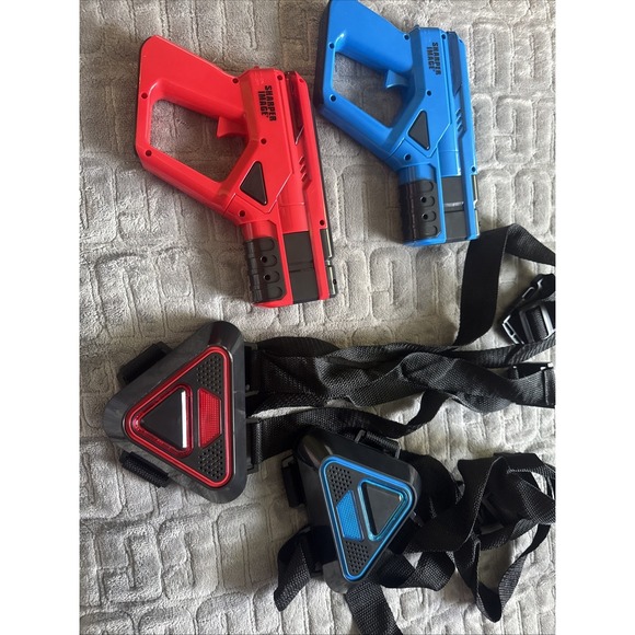 Sharper Image 1005704 Two Player Electronic Laser Tag Gaming - Picture 3 of 6